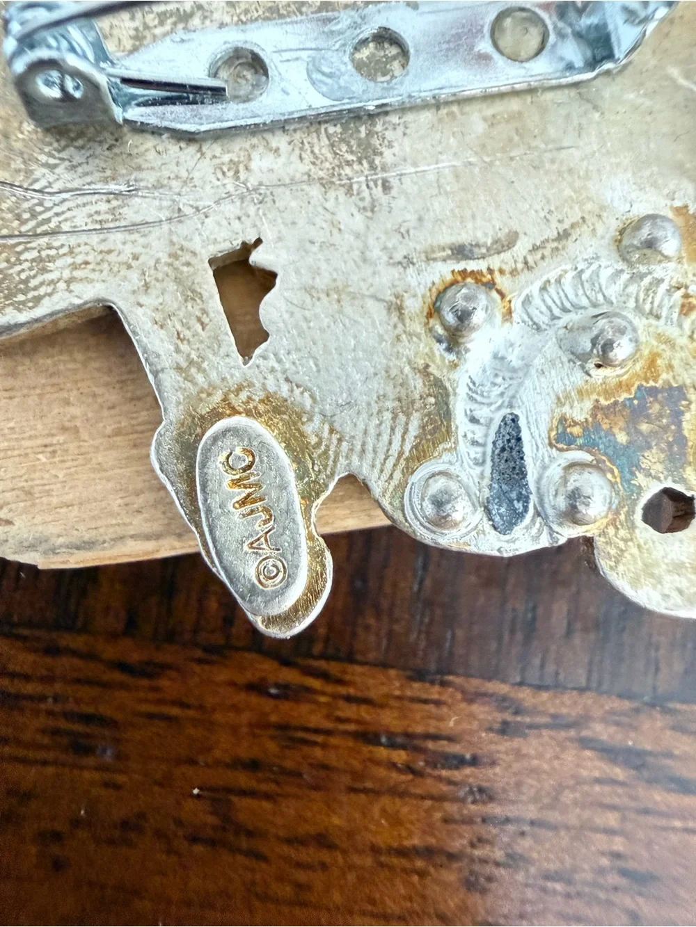 Vintage Dancing Queen AJMC Brooch